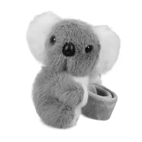 Kisangel Plüsch Koala Schnapparmband Kuscheliges Stofftier Armband Leichtes Slap Armband Party Kindergeburtstag Tier von Kisangel