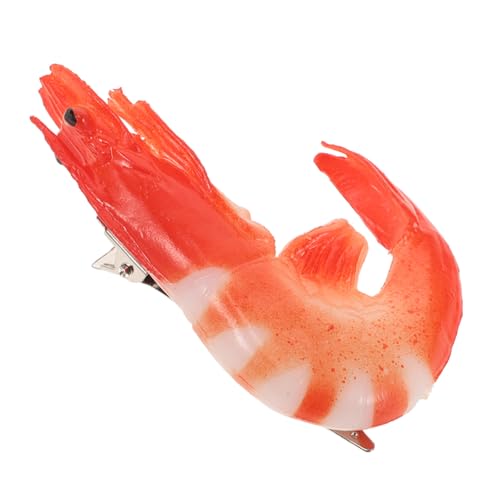 Kisangel Realistische Garnelen-haarspange Lustige Haarspangen Mit Lebensmittelsimulation Cartoon-haarspange Für Damen Haarspange Mit Klaren Textur Und Exquisiter Verarbeitung Süße Kisangel Realistische Garnelen-haarspange Lustige Haarspangen Mit Lebensmittelsimulation Cartoon-haarspange Für Damen Haarspange Mit Klaren Textur Und Exquisiter Verarbeitung Süße von Kisangel