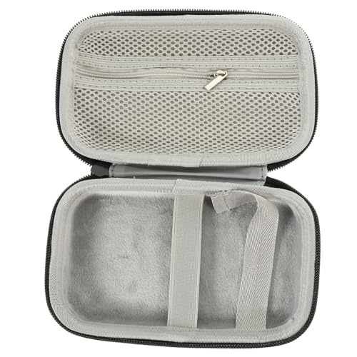 Kisangel Elektronik-Organizer Reiseetui Mikrofonetui Kompakte Größe Pu-Leder Reißverschluss von Kisangel