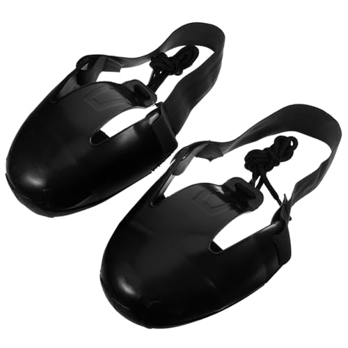 Kisangel Sicherheits schuhzehenüberzüge mit Stahlkappen rutschfest Vielseitig Einsetzbar für Baustelle Werkstatt Industrie Universalgröße Schutz für Arbeitsschuhe Herren und Damen von Kisangel