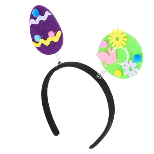 Kisangel Stirnband Mit Häschen Und Ostereiern Leichtes Party Haarband Für Ostern Geburtstagsfeiern Und Festliche Anlässe Verstellbar Und Charmant Für Altersgruppen von Kisangel