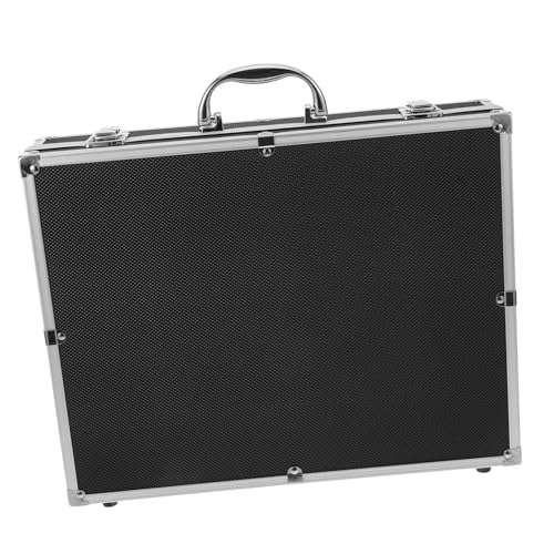 Kisangel Stoßfester Mikrofonschutztasche mit Tragegriff Tragbarer Hartschalenkoffer für Kabellose Mikrofone Schutzbox für Outdoor Einsatz und Reise Organizer für Zubehör und Kabel Kisangel Stoßfester Mikrofonschutztasche mit Tragegriff Tragbarer Hartschalenkoffer für Kabellose Mikrofone Schutzbox für Outdoor Einsatz und Reise Organizer für Zubehör und Kabel von Kisangel