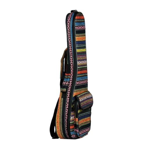 Kisangel Ukulele Schultertasche mit Verstellbaren Schultergurten – 23 Zoll Gepolstert für Ukulele und Zubehör Tragbare Aufbewahrungstasche von Kisangel