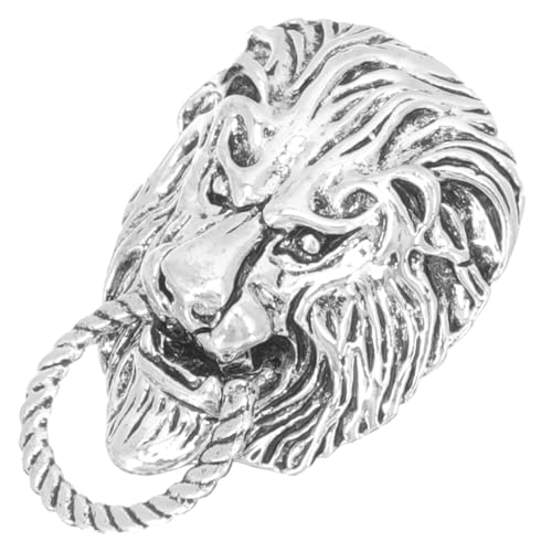 Kisangel Vintage Herren Löwenbrosche Anstecknadel aus Edles Animal Design Stilvoller Revers Kragenpin für Anzug Hochzeit Party und Festliche Anlässe von Kisangel