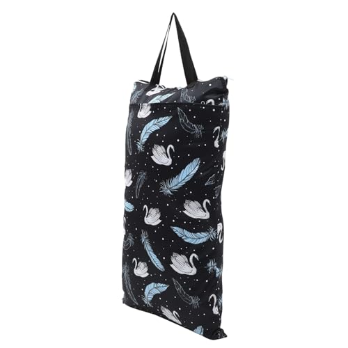 Kisangel Wickeltasche Windelaufbewahrungsorganisator für Stoffwindeln mit Reißverschluss Tragbare Aufbewahrungstasche für Organizer von Kisangel