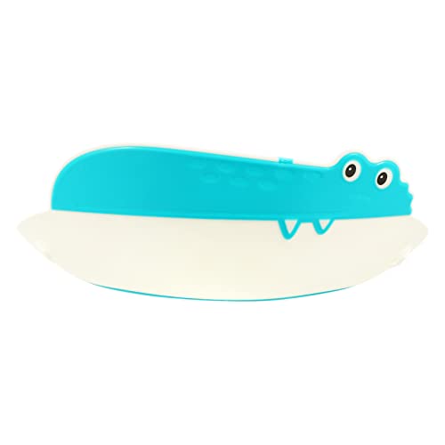 Kisangel Verstellbarer Badehut für Kinder Haarwaschhut mit Ohrenschutz Cartoon Duschhaube für Babys Sicher und Flexibles Design für Anpassen von Kisangel