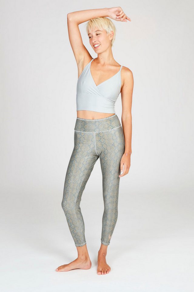 Kismet Yogastyle GmbH 7/8-Leggings Lux Leggings stone olive snake Kismet Yogastyle GmbH 7/8-Leggings Lux Leggings stone olive snake von Kismet Yogastyle GmbH