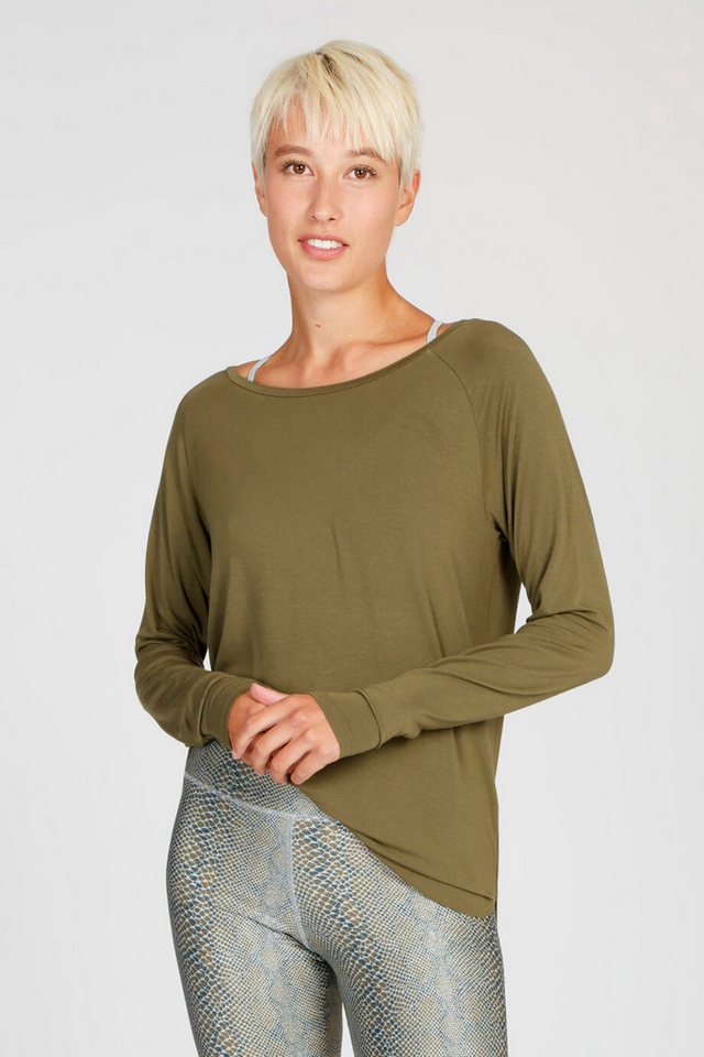 Kismet Yogastyle GmbH Longsleeve Cosy Longsleeve olive Kismet Yogastyle GmbH Longsleeve Cosy Longsleeve olive von Kismet Yogastyle GmbH