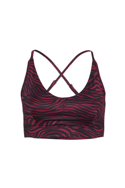 Kismet Yogastyle Yoga Bra Top Amba - Grape von Kismet Yogastyle