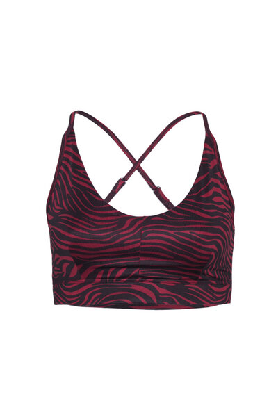 Kismet Yogastyle Yoga Bra Top Amba - Grape von Kismet Yogastyle