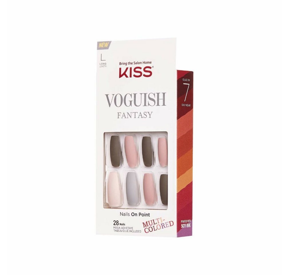 Kiss Couture Kunstfingernägel Adhesive nails Voguish Fantasy Nails Chilllout 28 pcs Kiss Couture Kunstfingernägel Adhesive nails Voguish Fantasy Nails Chilllout 28 pcs von Kiss Couture