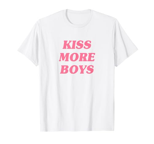 Kiss More Boys Shirt Y2k T-Shirt Kiss More Boys Shirt Y2k T-Shirt von Kiss More Boys Tshirt