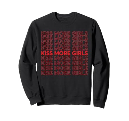 Küss mehr Mädchen Lesbian Pride Subtile WLW Pride Month Sweatshirt Küss mehr Mädchen Lesbian Pride Subtile WLW Pride Month Sweatshirt von Kiss More Girls Lesbian Pride Subtle WLW