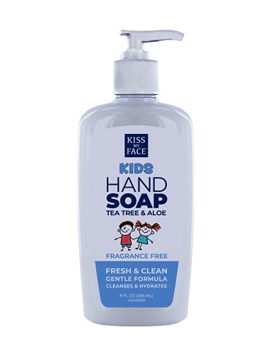 Kiss My Face Kids Hand Soap, Fragrance-Free, Cleanse And Hydrate Skin, Vegan & Cruelty-Free, Easy To Use Hand Soap Pump, Suitable For Sensitive Skin, 9 Fl Oz Bottle Kiss My Face Kids Hand Soap, Fragrance-Free, Cleanse And Hydrate Skin, Vegan & Cruelty-Free, Easy To Use Hand Soap Pump, Suitable For Sensitive Skin, 9 Fl Oz Bottle von Kiss My Face