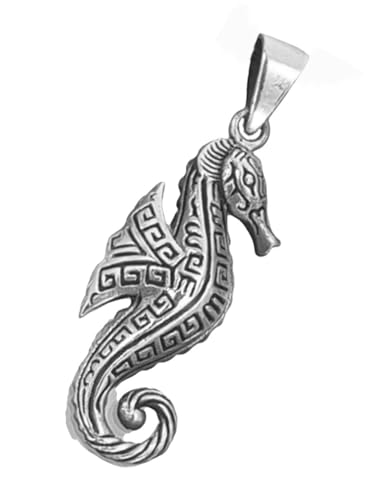 Kiss of Leather Anhänger Seepferd aus 925 Sterling Silber, Si. 435 von Kiss of Leather