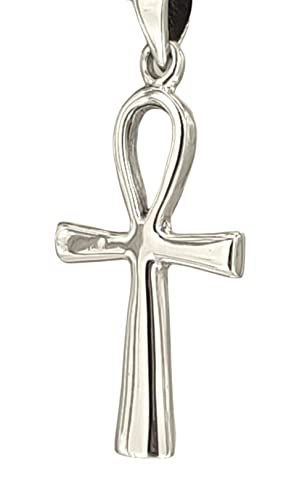 Kiss of Leather Ankh Anhänger aus 925 Sterling Silber Nr. 32A von Kiss of Leather