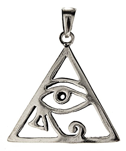 Kiss of Leather Auge des Horus Anhänger aus 925 Sterling Silber Nr. 262 von Kiss of Leather