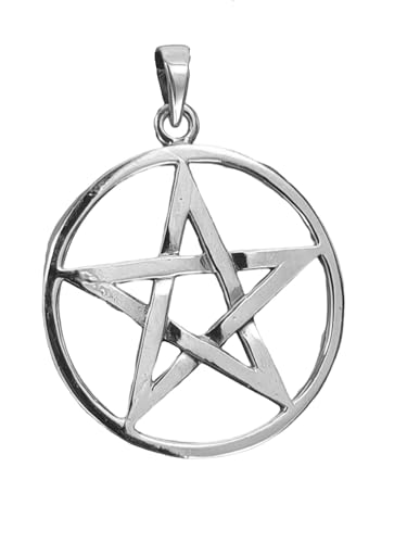 Kiss of Leather Großer Pentagramm Anhänger aus 925 Sterling Silber Nr. 229 Kiss of Leather Großer Pentagramm Anhänger aus 925 Sterling Silber Nr. 229 von Kiss of Leather