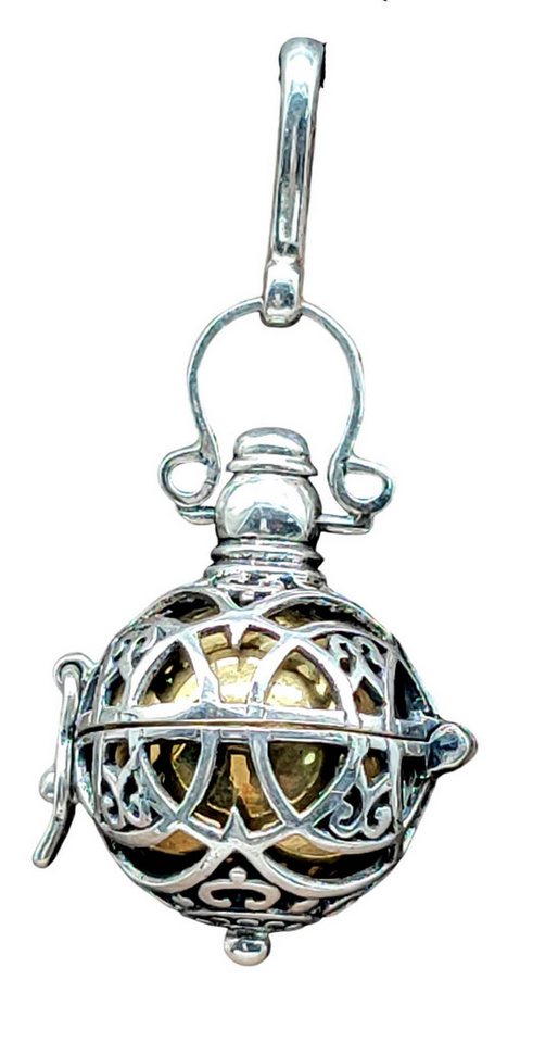 Kiss of Leather Kettenanhänger Engelsrufer Engelrufer Klangkugel Feenrufer Elfenrufer Schutzengel 925 von Kiss of Leather