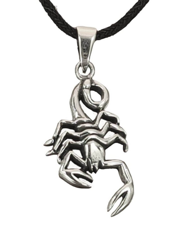 Kiss of Leather Kettenanhänger Skorpion Anhänger aus 925 Sterling Silber Kettenanhänger Nr.433 von Kiss of Leather