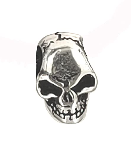 Kiss of Leather Kleiner Totenkopf Anhänger aus 925 Sterling Silber Nr. 33 von Kiss of Leather