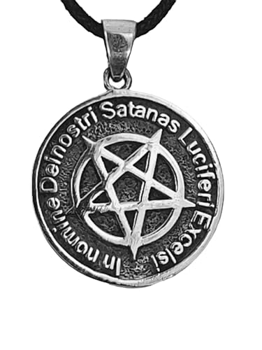 Kiss of Leather Pentagramm Anhänger aus 925 Sterling Silber, Si. 425 Kiss of Leather Pentagramm Anhänger aus 925 Sterling Silber, Si. 425 von Kiss of Leather