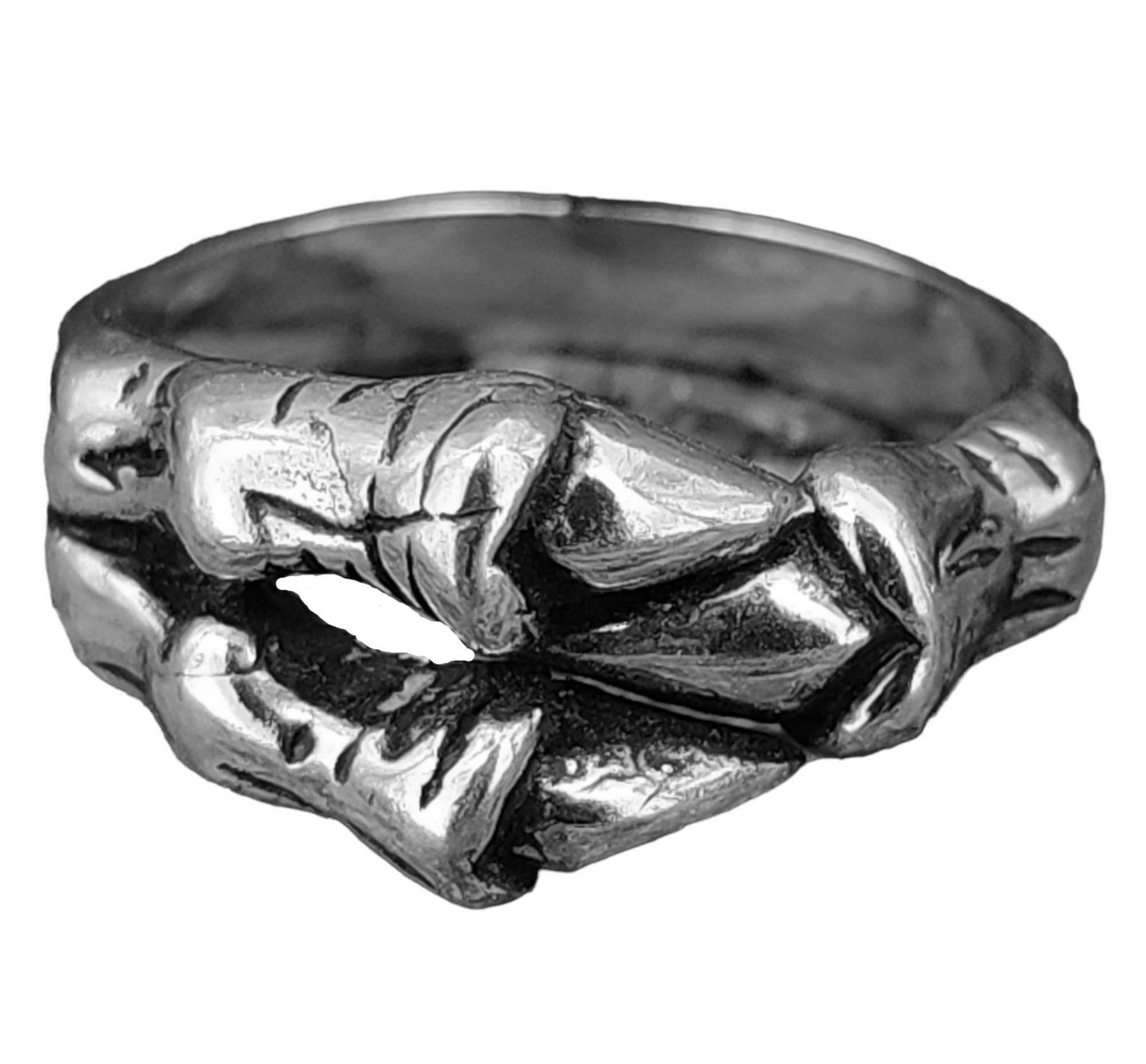 Kiss of Leather Silberring Ring Drachenkralle, Gr. 50-74 (kr13) - Silber von Kiss of Leather