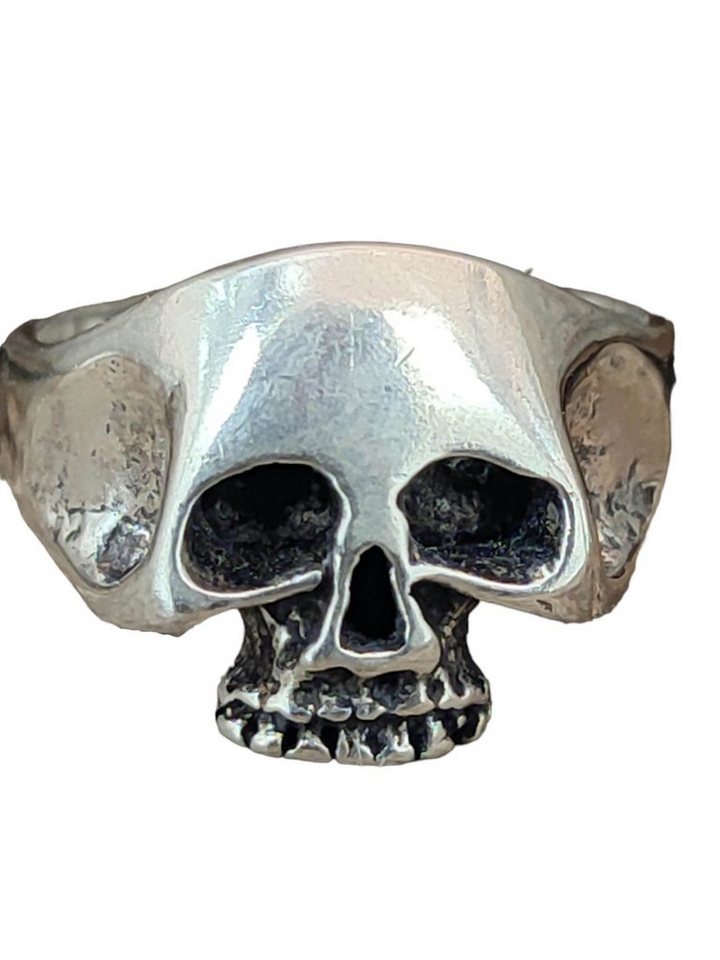 Kiss of Leather Silberring Ring Totenkopf, Gr. 56-74 (tk10) - Silber von Kiss of Leather