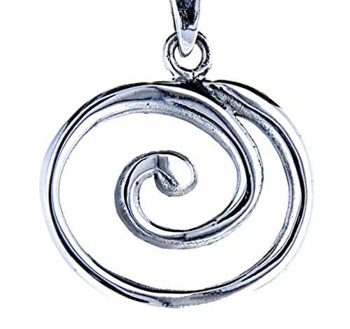 Kiss of Leather Spiralen Anhänger aus 925 Sterling Silber Nr. 22 von Kiss of Leather