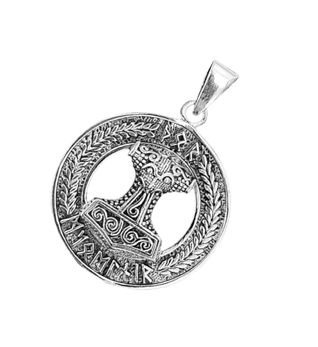Kiss of Leather Thorshammer Anhänger aus 925 Sterling Silber Nr. 404 Kiss of Leather Thorshammer Anhänger aus 925 Sterling Silber Nr. 404 von Kiss of Leather