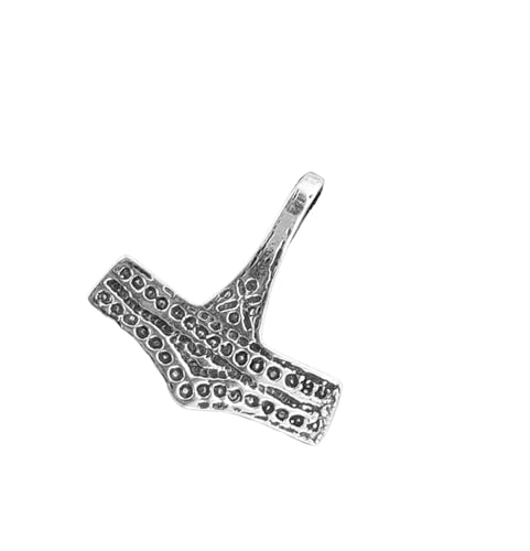 Kiss of Leather Thorshammer Anhänger aus 925 Sterling Silber Nr. 76 von Kiss of Leather