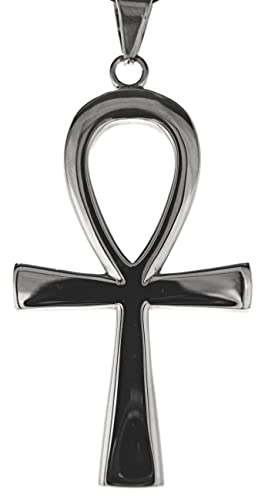 Kiss of Leather großer Anhänger Ankh aus Edelstahl Nr. 206 von Kiss of Leather