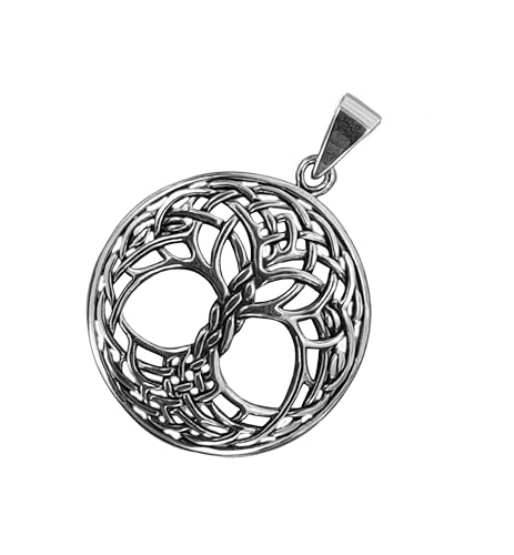 Kiss of Leather Lebensbaum Anhänger aus 925 Sterling Silber Nr. 327 von Kiss of Leather