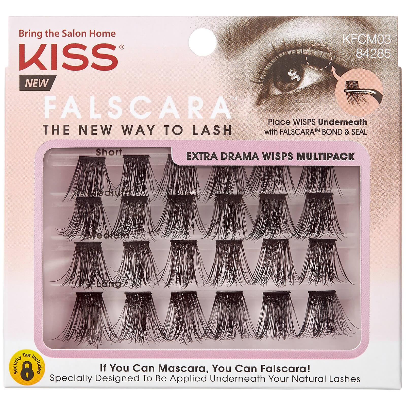 KISS Falscara Künstliche Wimpern Multi (verschiedene Optionen) - Option: 03 - Extra dramatisch von Kiss