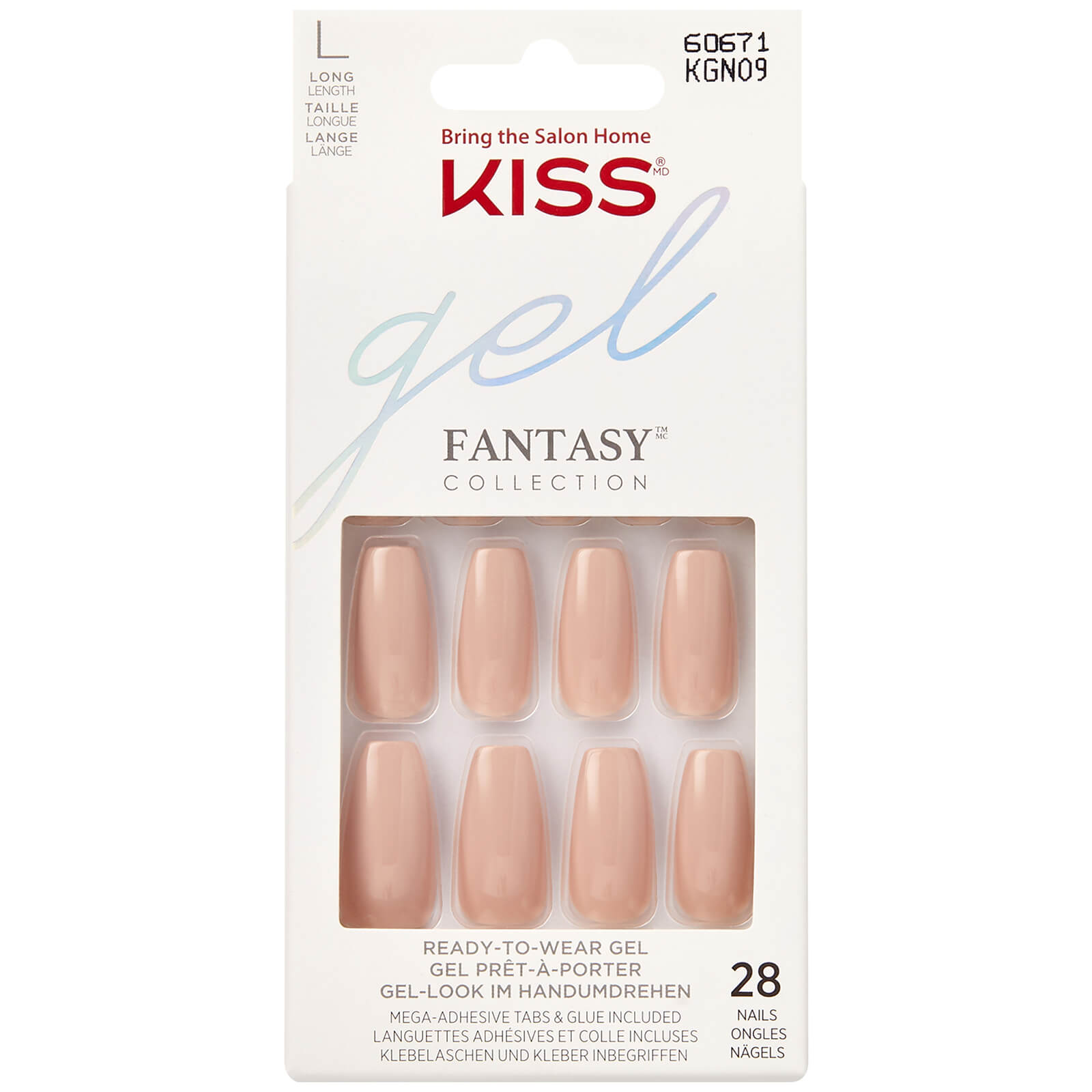 KISS Gel-Fantasy-Nägel (verschiedene Farbtöne) - Farbton: #ddae9c||Ab Fab von Kiss