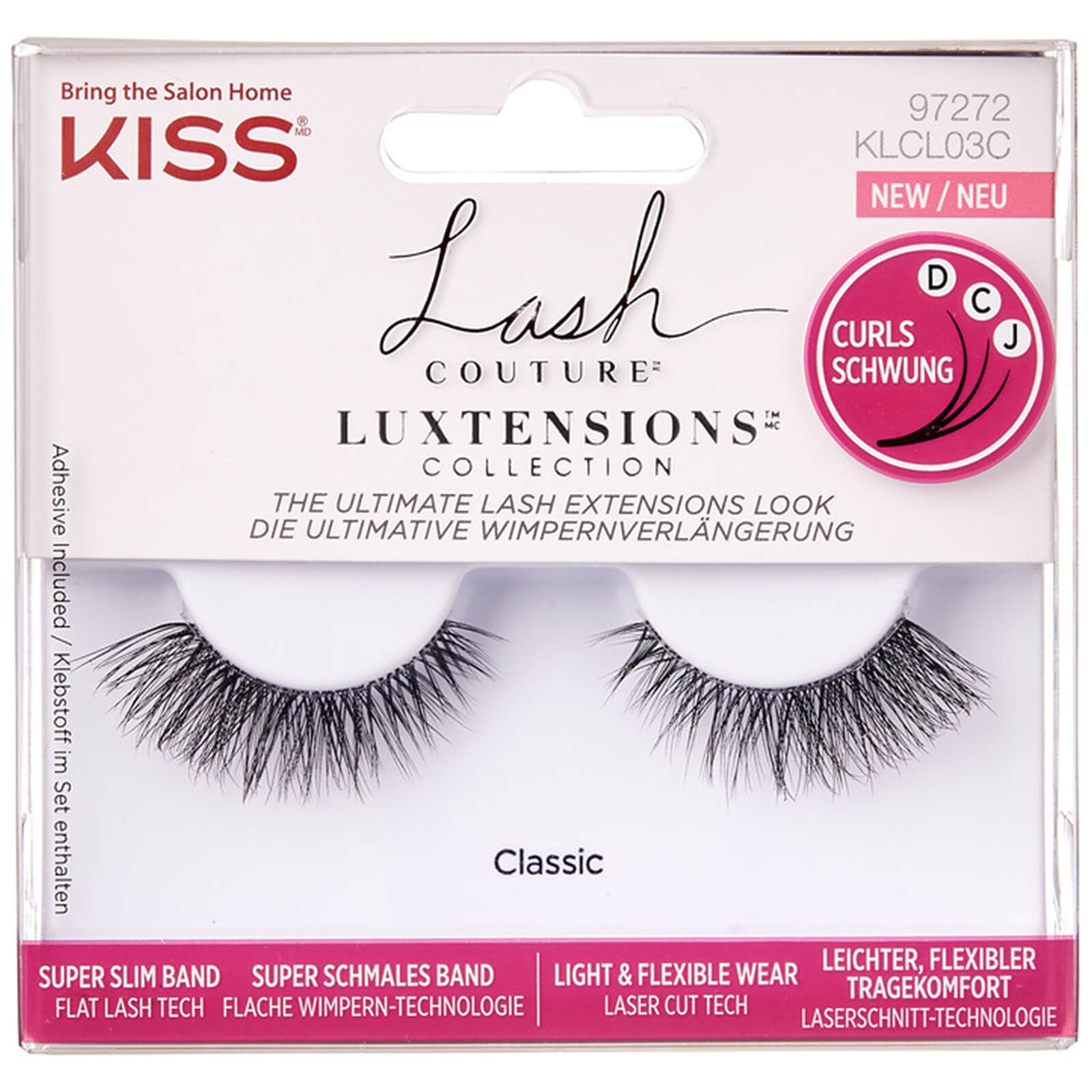 KISS Wimpern Couture LuXtension (verschiedene Optionen) - Option: Klassisch von Kiss