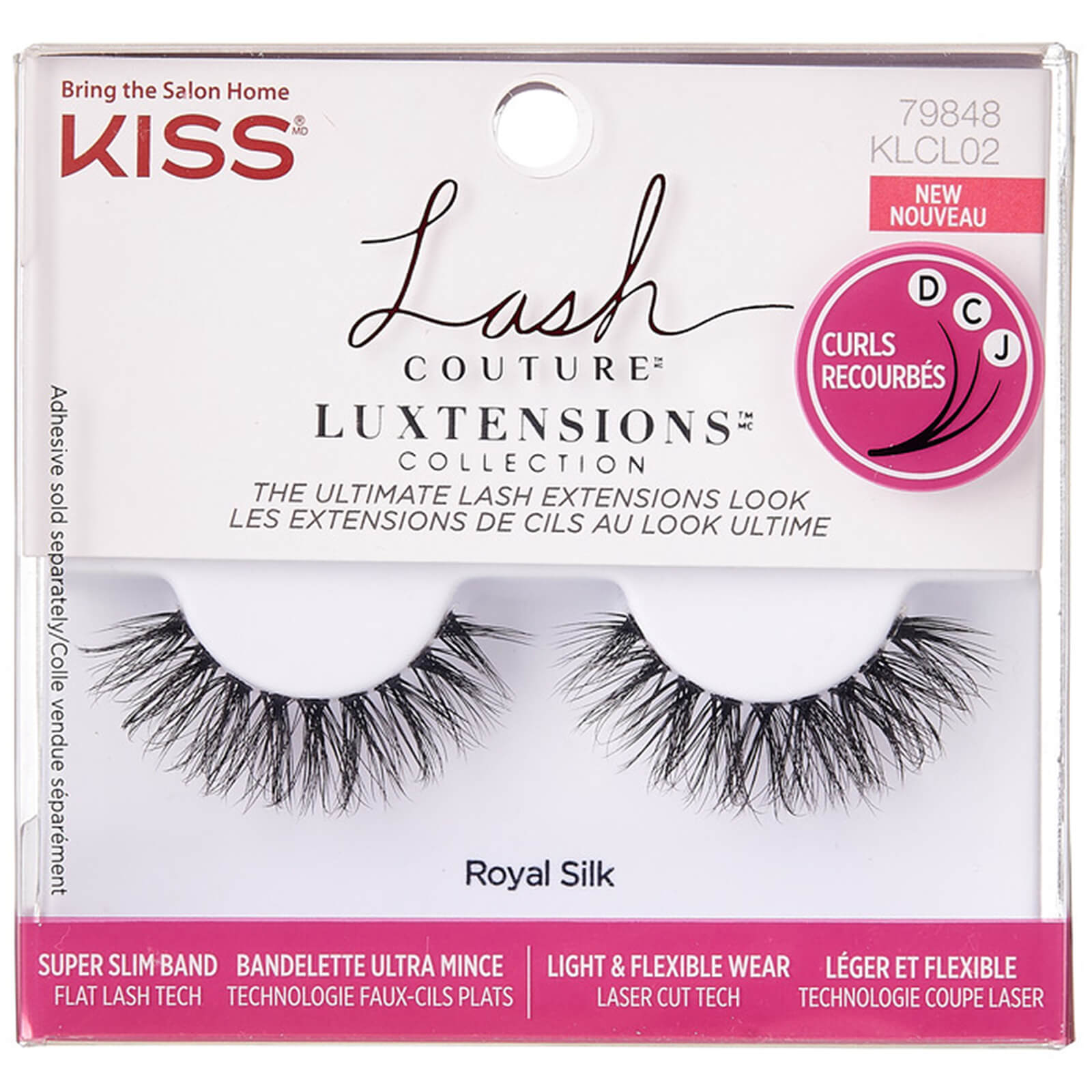 KISS Wimpern Couture LuXtension (verschiedene Optionen) - Option: Royale Seide von Kiss