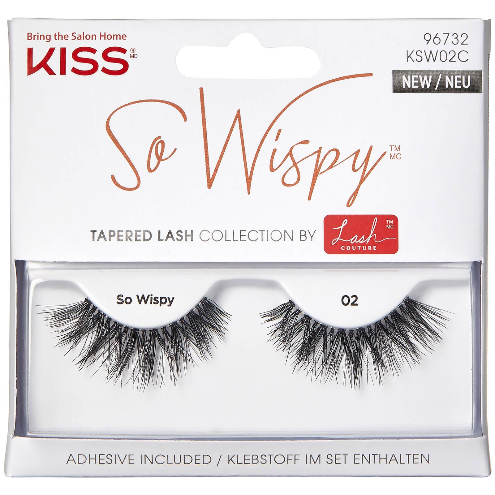 KISS So Wispy Wimpern (verschiedene Optionen) - Option: 02 von Kiss