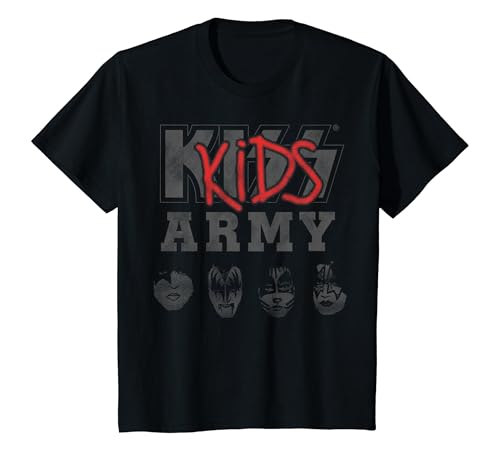 Kinder KISS - KIDS Army T-Shirt von KISS