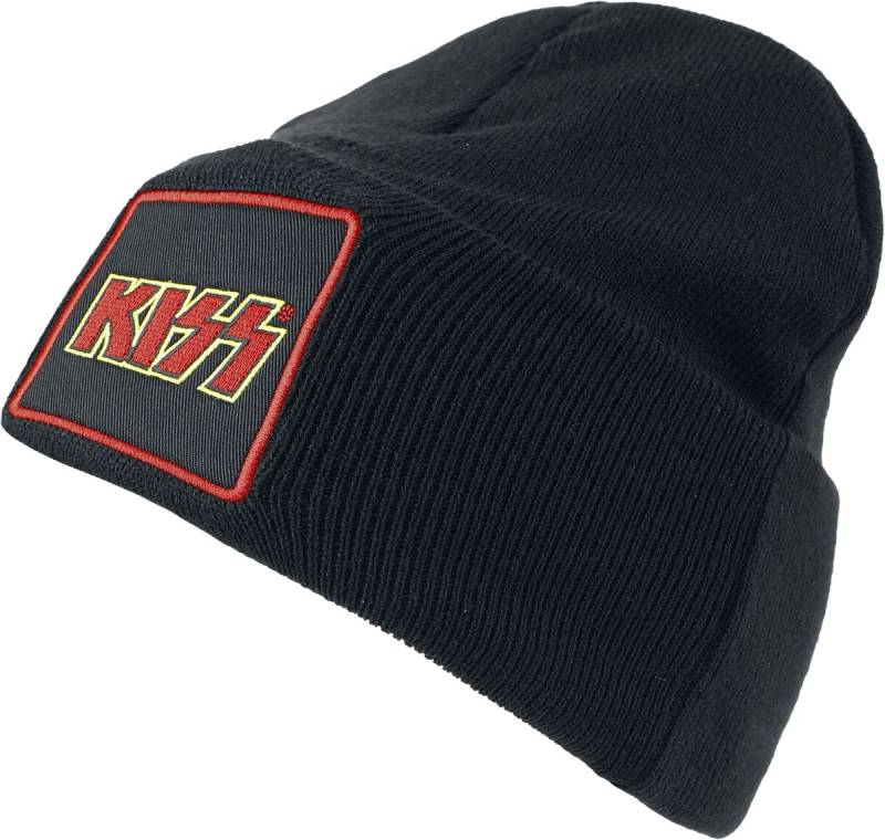 Kiss Amplified Collection - Patch Beanie Mütze schwarz von Kiss