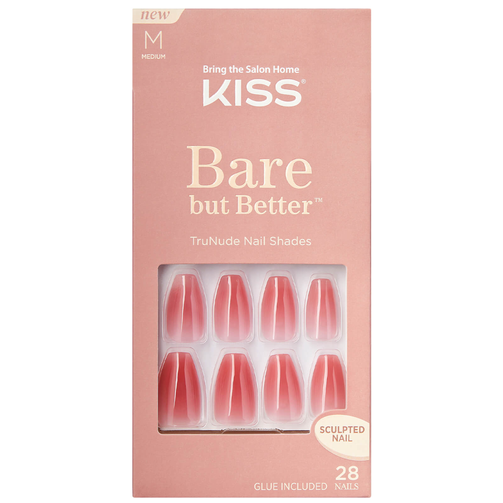 Kiss Bare But Better Nails - Nude Nude von Kiss