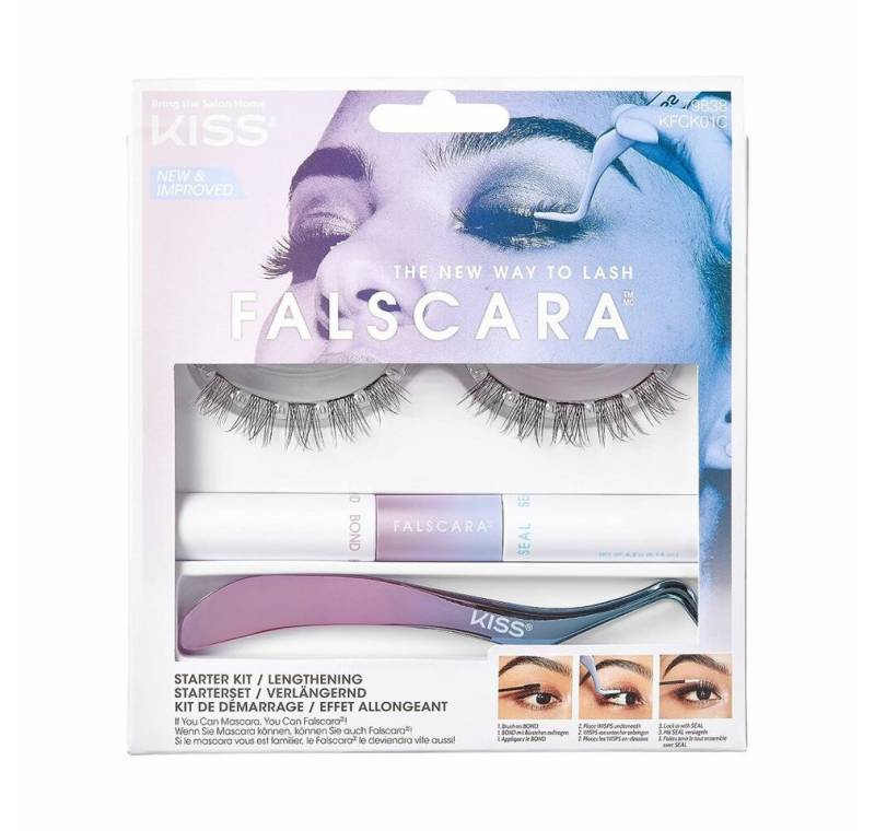 Kiss Einzelwimpern Falscara Starterset von Kiss