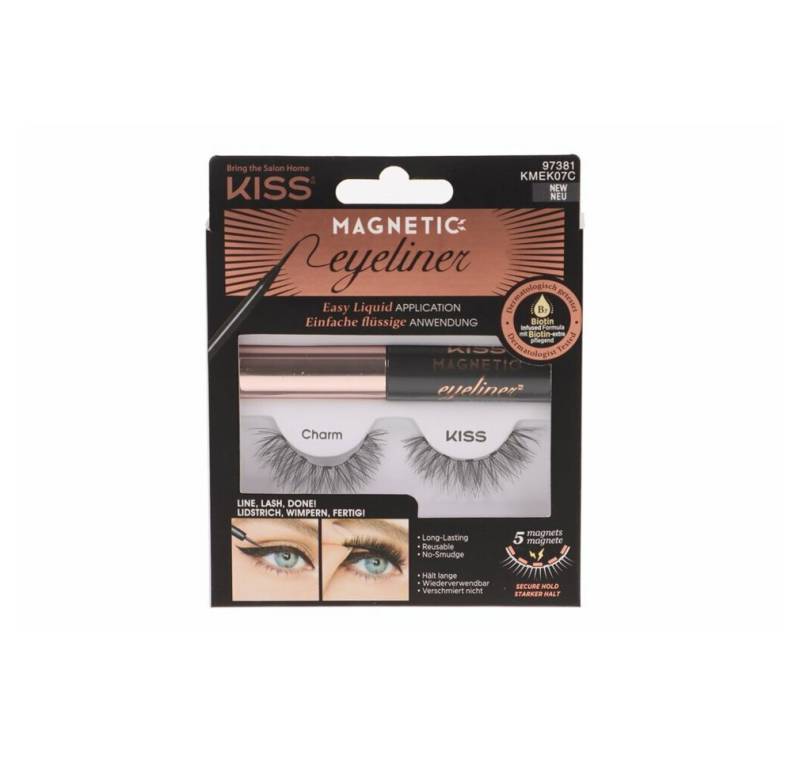 Kiss Einzelwimpern Magnetic Eyeliner Starterset 07 von Kiss