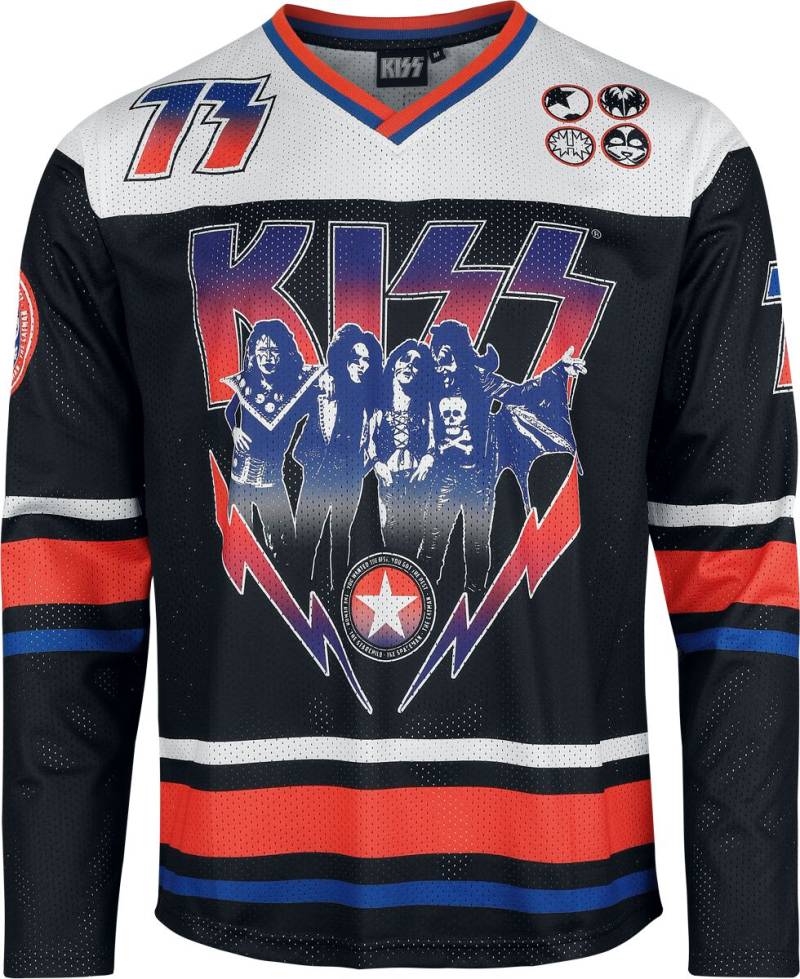 Kiss Hockey Jersey Trikot multicolor in XXL von Kiss
