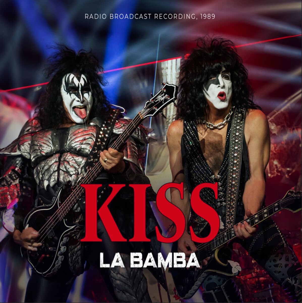 Kiss La Bamba / Broadcast 1989 Single multicolor von Kiss