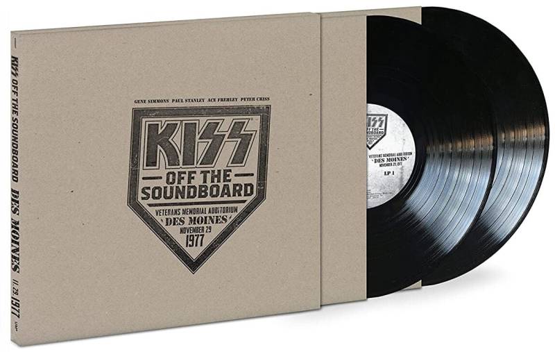 Kiss Off the Soundboard: Live in  Des Moines 1977 LP multicolor von Kiss