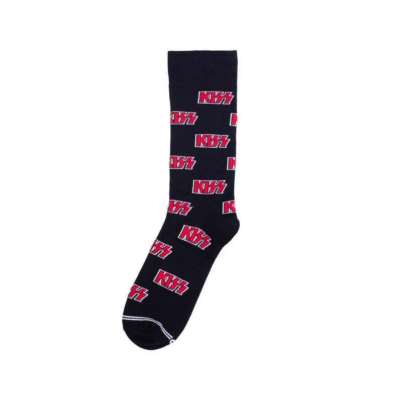 Kiss Socken - Giftbox - EU 40-46 - für Männer - Größe EU 40-46 - multicolor  - Lizenziertes Merchandise! von Kiss