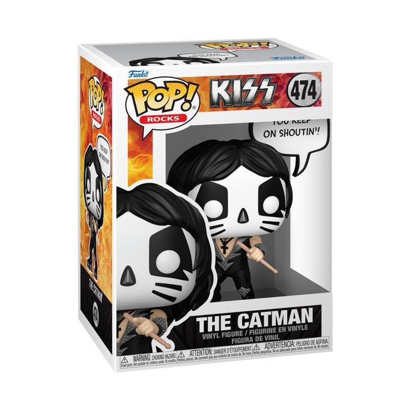 Kiss The Catman Vinyl Figur 474 Funko Pop! multicolor von Kiss