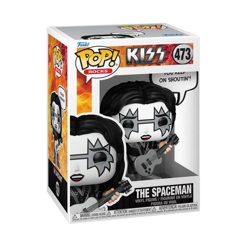 Kiss The Spaceman Vinyl Figur 473 Funko Pop! multicolor von Kiss