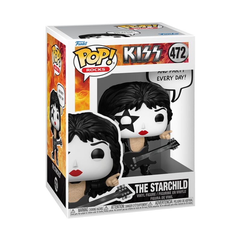 Kiss - The Starchild  Vinyl Figur 472 - Funko Pop! Figur - Funko Shop Deutschland - Lizenziertes Merchandise! von Kiss